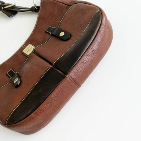Dooney & Bourke Genuine Leather Shoulder Hobo Bag - Picture 3 of 8